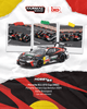 (Pre-Order) 1/64 Tarmac T64-093-24CCB69 Porsche 911 GT3 Cup (992) Porsche Carrera Cup Benelux 2024 Kalle Rovanperä