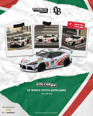 (Pre-Order) 1/64 Tarmac T64-109-WH LB-Works Toyota Supra (A90) White