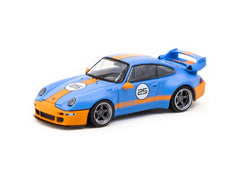 1/64 Tarmac T64-TL054-BO 993 Remastered by Gunther Werks Blue/ Orange