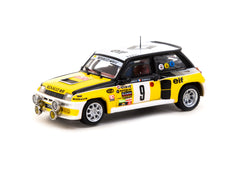 1/64 Tarmac T64-TL060-81MCR09 Renault 5 Turbo Monte Carlo Rally 1981 Winner Jean Ragnotti/ Jean-Marc Andrié
