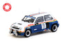 1/64 Tarmac T64-TL060-85RCB11 Renault 5 Turbo Rally Costa Brava 1985 Attila Ferjáncz/ János Tandari