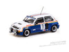 (Pre-Order) 1/64 Tarmac T64-TL060-85RCB11 Renault 5 Turbo Rally Costa Brava 1985 Attila Ferjáncz/ János Tandari