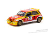 (Pre-Order) 1/64 Tarmac T64-TL061-85TDC27 Renault 5 Maxi Turbo Tour de Corse Rallye de France 1985 Didier Auriol/ Bernard Occelli
