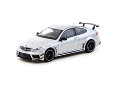 1/64 Tarmac T64G-009-SL Mercedes-Benz C 63 AMG Coupé Black Series Silver Metallic