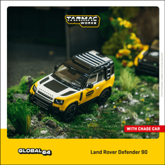 (Pre-Order) 1/64 Tarmac T64G-019-TE Land Rover Defender 90 Trophy Edition