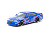 1/64 Tarmac T64G-024-BL Vertex Toyota Mark II JZX100 Blue Metallic