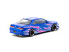 1/64 Tarmac T64G-024-BL Vertex Toyota Mark II JZX100 Blue Metallic