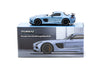 1/64 Tarmac T64G-027-MB Mercedes-Benz SLS AMG Coupé Black Series Matte Blue