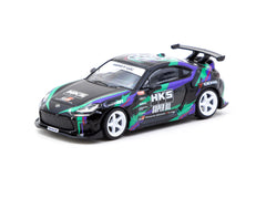 1/64 Tarmac T64G-038-BK HKS Toyota GR86 Black