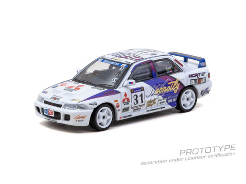 (Pre-Order) 1/64 Tarmac T64G-048-25HKBR31 Mitsubishi Lancer Evolution Hong Kong Beijing Rally 2025