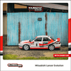 (Pre-Order) 1/64 Tarmac T64G-048-93MCR08 Mitsubishi Lancer Evolution Rallye Monte-Carlo 1993 K. Eriksson/ S. Parmander