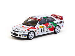 1/64 Tarmac T64G-049-95MCR11 Mitsubishi Lancer Evolution II Rallye Monte-Carlo 1995 T. Mäkinen/ S. Harjanne