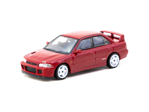 1/64 Tarmac T64G-049-RE Mitsubishi Lancer GSR Evolution II Red