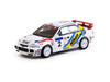 1/64 Tarmac T64G-050-95HKBR02 Mitsubishi Lancer Evolution III Hong Kong-Beijing Rally 1995 Winner K. Eriksson/ S. Parmander