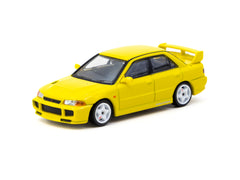 1/64 Tarmac T64G-050-YL Mitsubishi Lancer GSR Evolution III Yellow