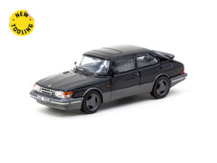 1/64 Tarmac T64G-056-BK Saab 900 Turbo Black