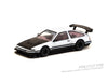 (Pre-Order) 1/64 Tarmac T64G-060-WB Toyota Sprinter Trueno AE86 Widebody by Jon Sibal White/ Black