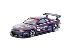 1/64 Tarmac T64G-061-MP Nissan Skyline (R32) Widebody Midnight Purple