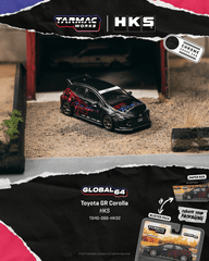 (Pre-Order) 1/64 Tarmac T64G-066-HKS2 Toyota GR Corolla HKS