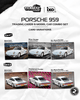 (Pre-Order) 1/64 Tarmac T64G-068-WH Porsche 959 White