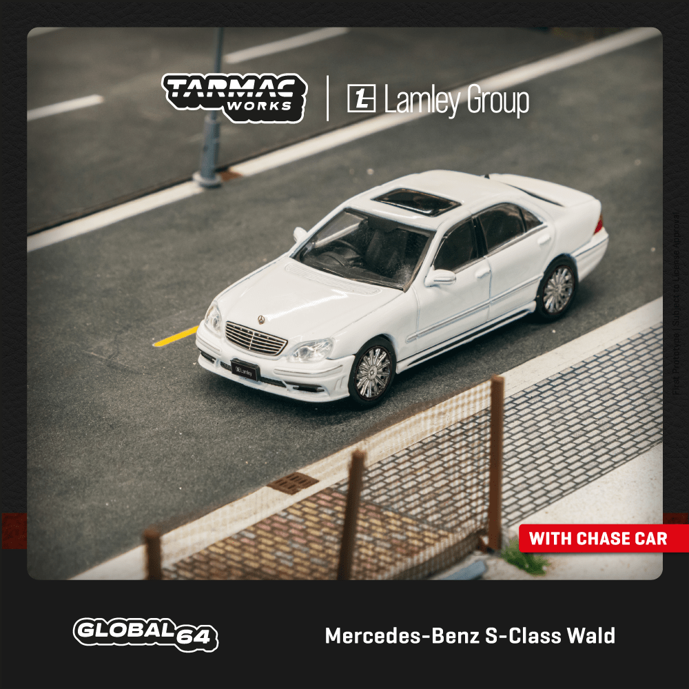 1/64 Mercedes-Benz S55 AMG bordeaux metallizzato 1/64 Mercedes-Benz S55 AMG bordeaux metallizzato