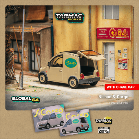 (Pre-Order) 1/64 Tarmac T64G-073-PRE Nissan S-Cargo Presentation