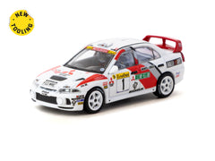 1/64 Tarmac T64G-076-97MCR01 Mitsubishi Lancer Evolution IV Rallye Monte-Carlo 1997 Tommi Mäkinen/ Seppo Harjanne