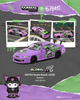 (Pre-Order) 1/64 Tarmac T64G-080-KU Vertex Toyota Soarer JZZ30 Kuromi