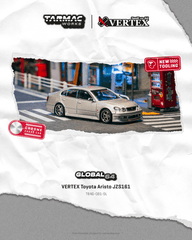 (Pre-Order) 1/64 Tarmac T64G-081-SL Vertex Toyota Aristo JZS161 Silver