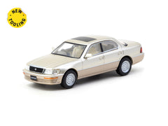 1/64 Tarmac T64G-082-GO Lexus LS400 Champagne Beige Metallic