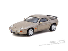 (Pre-Order) 1/64 Tarmac T64G-085-PM Porsche 928 S4 Platinum Metallic