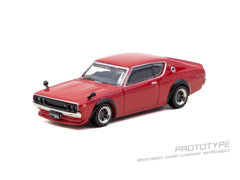 (Pre-Order) 1/64 Tarmac T64G-087-RE Nissan Skyline 2000GT-R (KPGC110) Red