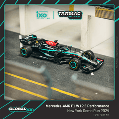 (Pre-Order) 1/64 Tarmac T64G-F037-NY Mercedes-AMG F1 W12 E Performance New York Demo Run 2024 Lewis Hamilton