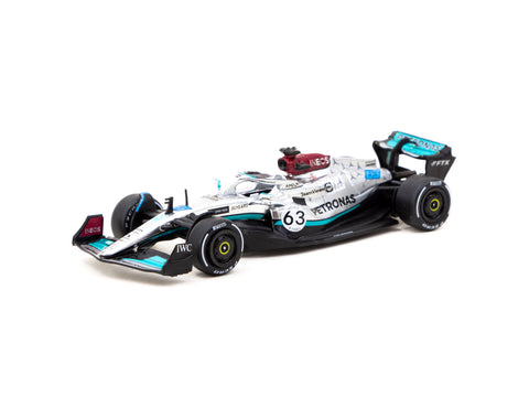 1/64 Tarmac T64G-F044-GR3 Mercedes-AMG F1 W13 E Performance Belgian Grand Prix 2022 George Russell