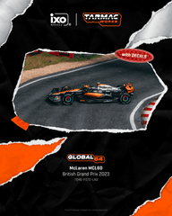 (Pre-Order) 1/64 Tarmac T64G-F070-LN2 McLaren MCL60 British Grand Prix 2023 Lando Norris