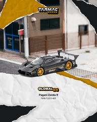 (Pre-Order) 1/64 Tarmac T64G-TL015-BCF Pagani Zonda R Matte Exposed Carbon Fiber