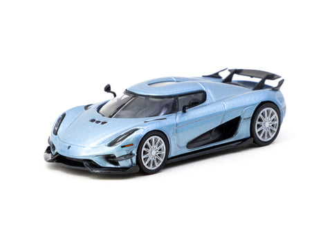 1/64 Tarmac T64G-TL017-LB Koenigsegg Regera Light Blue Metallic