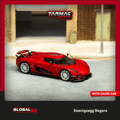 (Pre-Order) 1/64 Tarmac T64G-TL017-RE Koenigsegg Regera Red Metallic