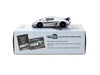 1/64 Tarmac T64G-TL017-SL Koenigsegg Regera Silver Metallic/ Blue Accents
