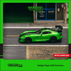 (Pre-Order) 1/64 Tarmac T64G-TL028-GR Dodge Viper ACR Extreme Green Metallic
