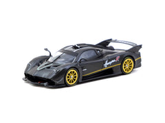 1/64 Tarmac T64G-TL035-MBCF Pagani Huayra R Matt Black Carbon Fiber