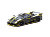 1/64 Tarmac T64G-TL035-MBS Pagani Huayra R Matt Black/ Silver