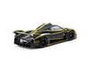 1/64 Tarmac T64G-TL035-MBS Pagani Huayra R Matt Black/ Silver