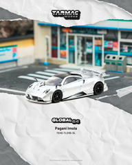 (Pre-Order) 1/64 Tarmac T64G-TL046-SL Pagani Imola Matt Silver