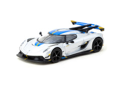 1/64 Tarmac T64G-TL052-SL Koenigsegg Jesko Attack Silver