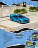 (Pre-Order) 1/64 Tarmac T64G-TL089-BL Kimera EVO37 Blue