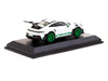 1/64 Tarmac T64MC-005-WG Porsche 911 (992) GT3 RS White/ Green