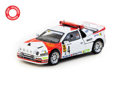 1/64 Tarmac T64P-001-86RC04 Ford RS200 Rallye Catalunya 1986 Antonio Zanini/ Josep Autet