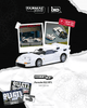 (Pre-Order) 1/64 Tarmac T64P-004-WH Porsche 911 GT1 White