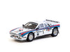 1/64 Tarmac T64P-TL002-83RMC01 Lancia 037 Rally Rally Monte Carlo 1983 Winner W. Rohrl/ C. Geistdorfer